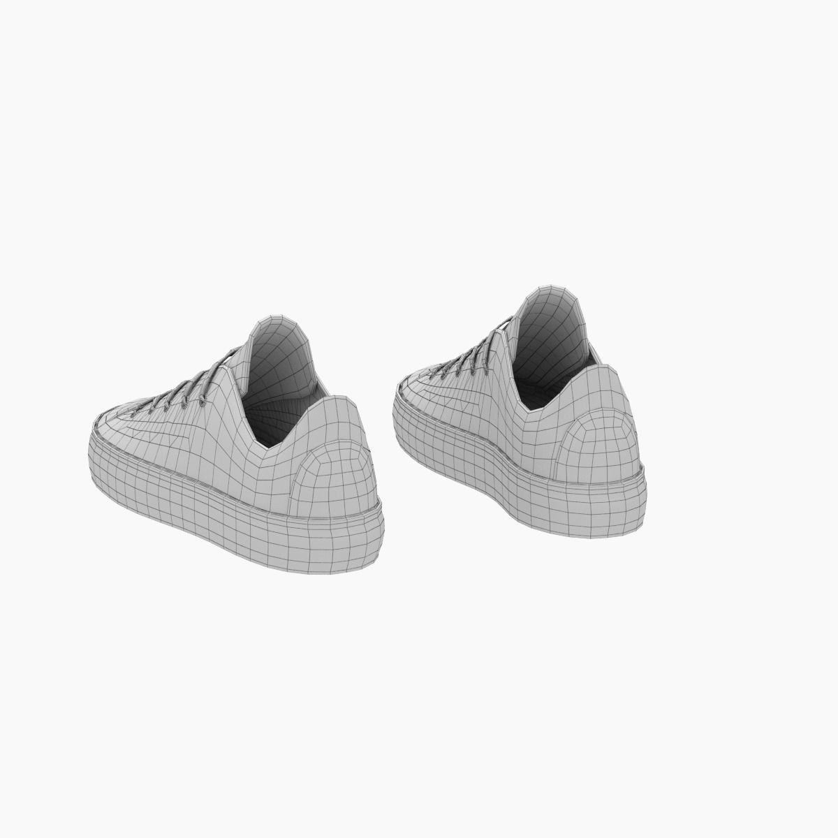 Sneakers for girl 3D model_20