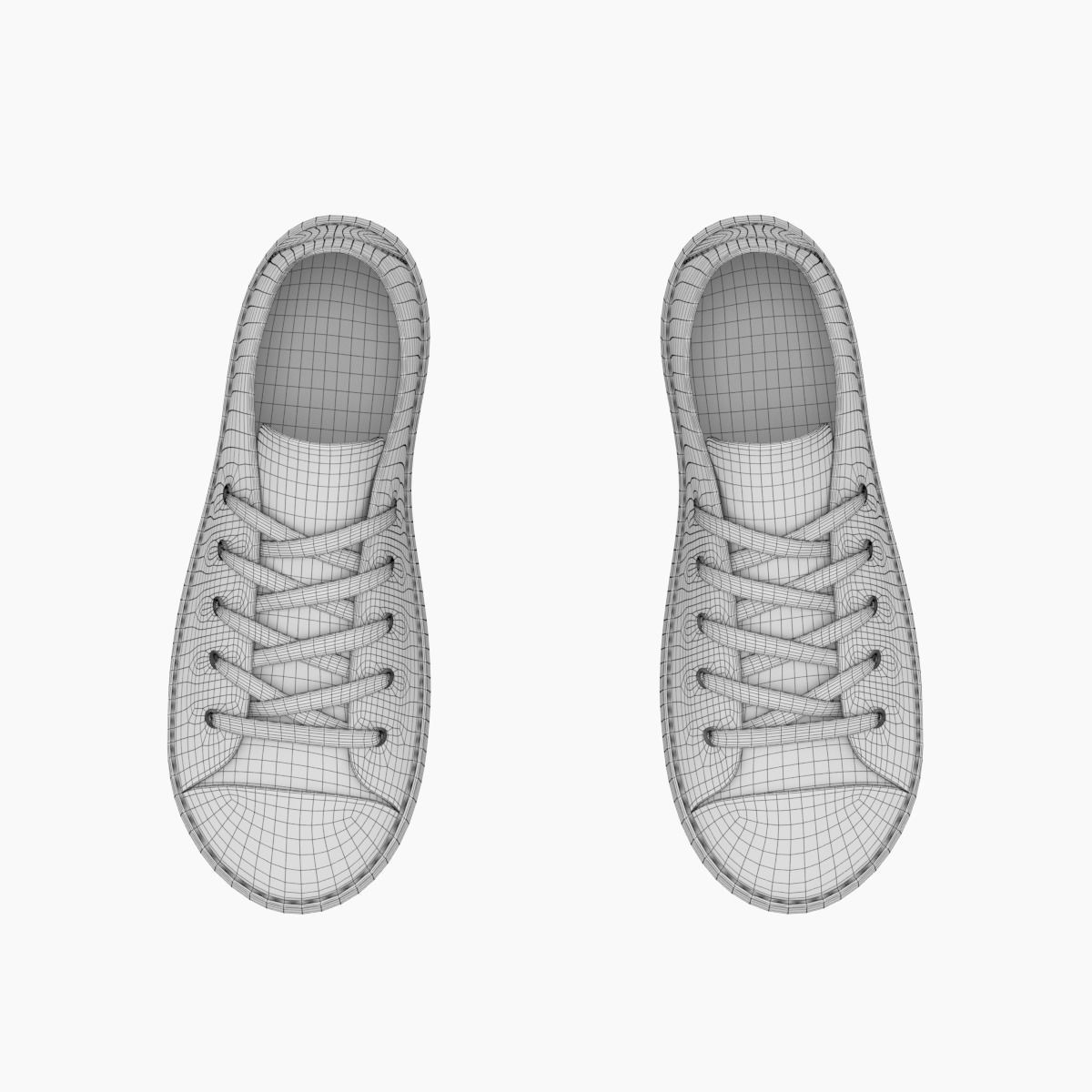 Sneakers for girl 3D model_55