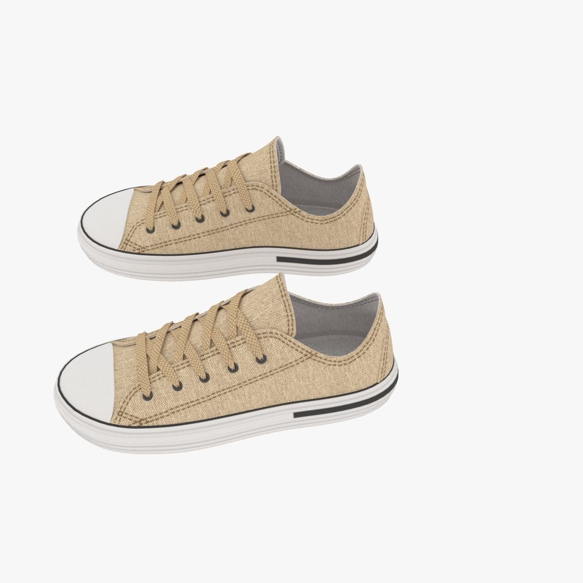 Sneakers for girl 3D model_32