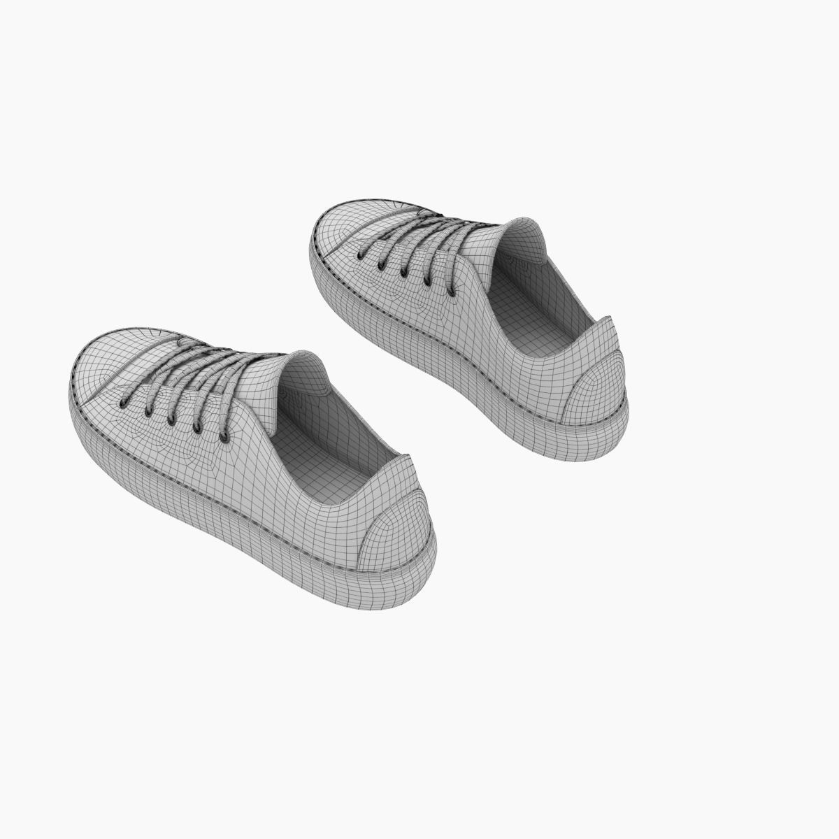 Sneakers for girl 3D model_47