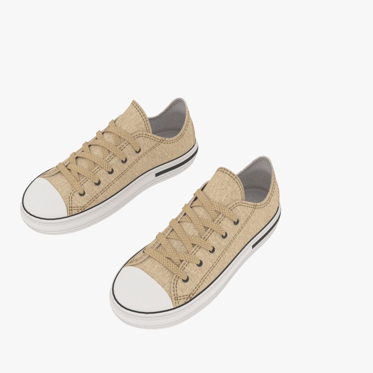 Sneakers for girl 3D model_33