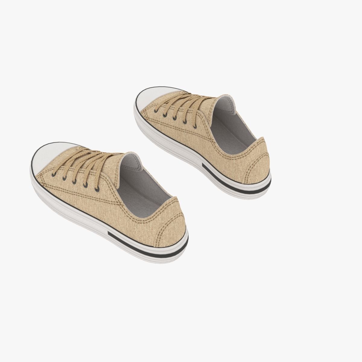 Sneakers for girl 3D model_31