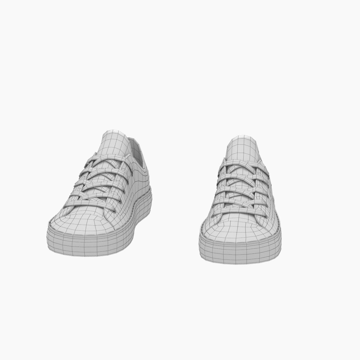 Sneakers for girl 3D model_25