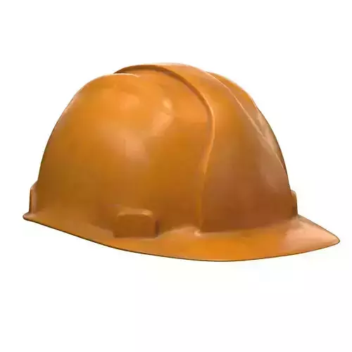 worker helmet pbr Low-poly 3D model