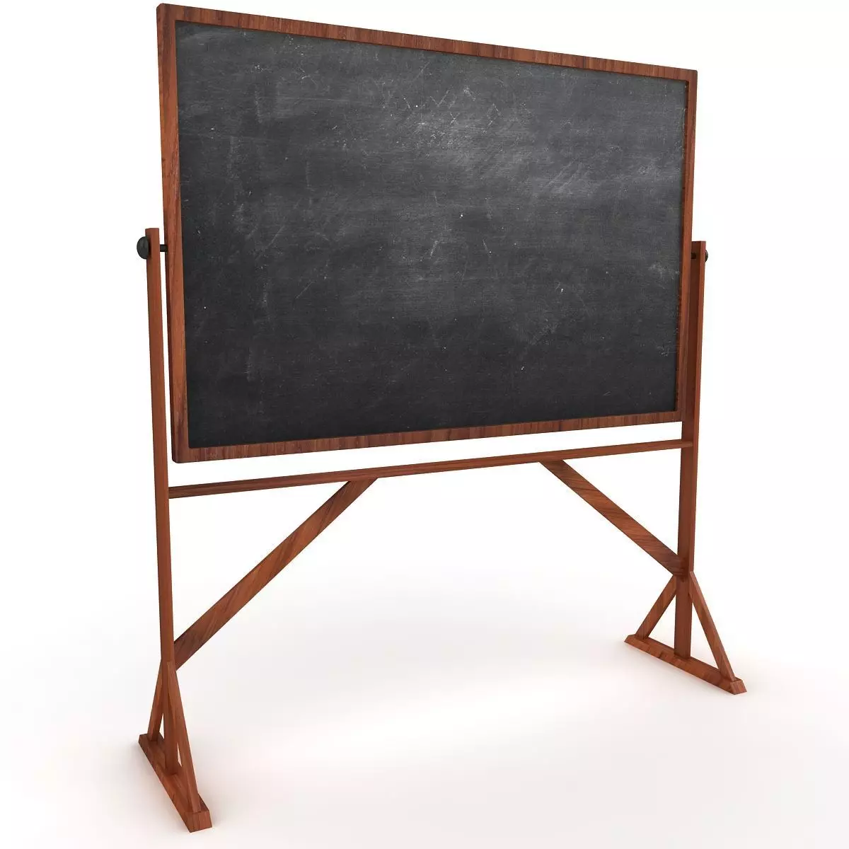 Reversible Freestanding Chalkboard 3D model