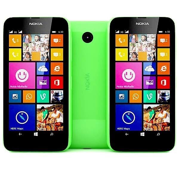 Nokia Lumia 630 635 Dual SIM Green 3D model_3
