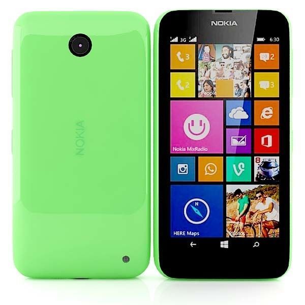 Nokia Lumia 630 635 Dual SIM Green 3D model_1