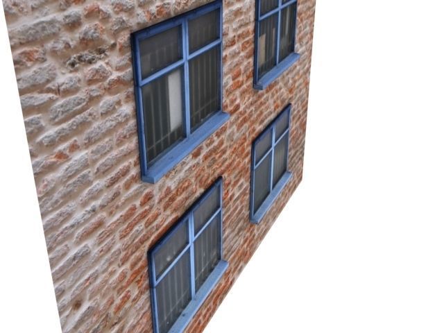 Windows set 2 Decorative Low-poly 3D model_2