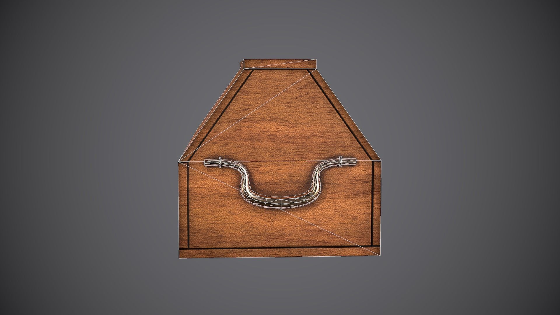 Case Medieval Free low-poly 3D model_12
