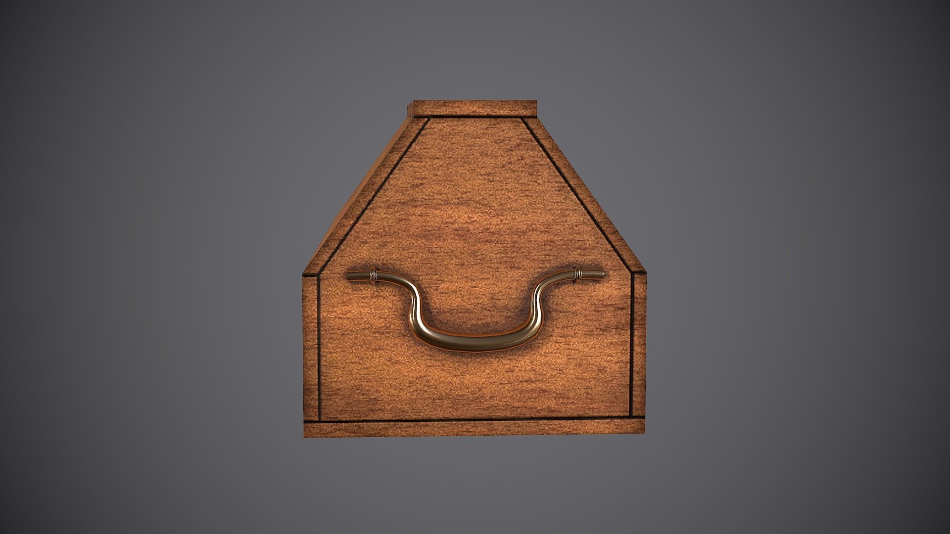 Case Medieval Free low-poly 3D model_11