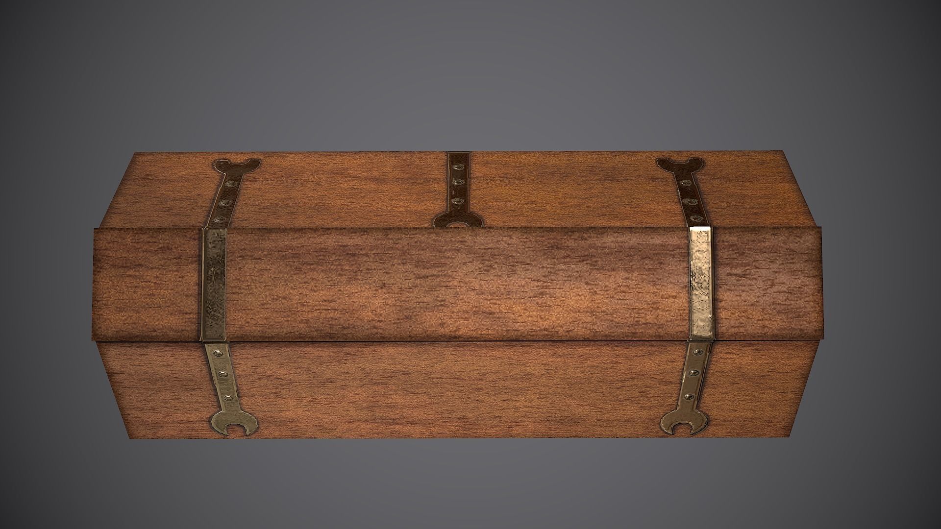 Case Medieval Free low-poly 3D model_7