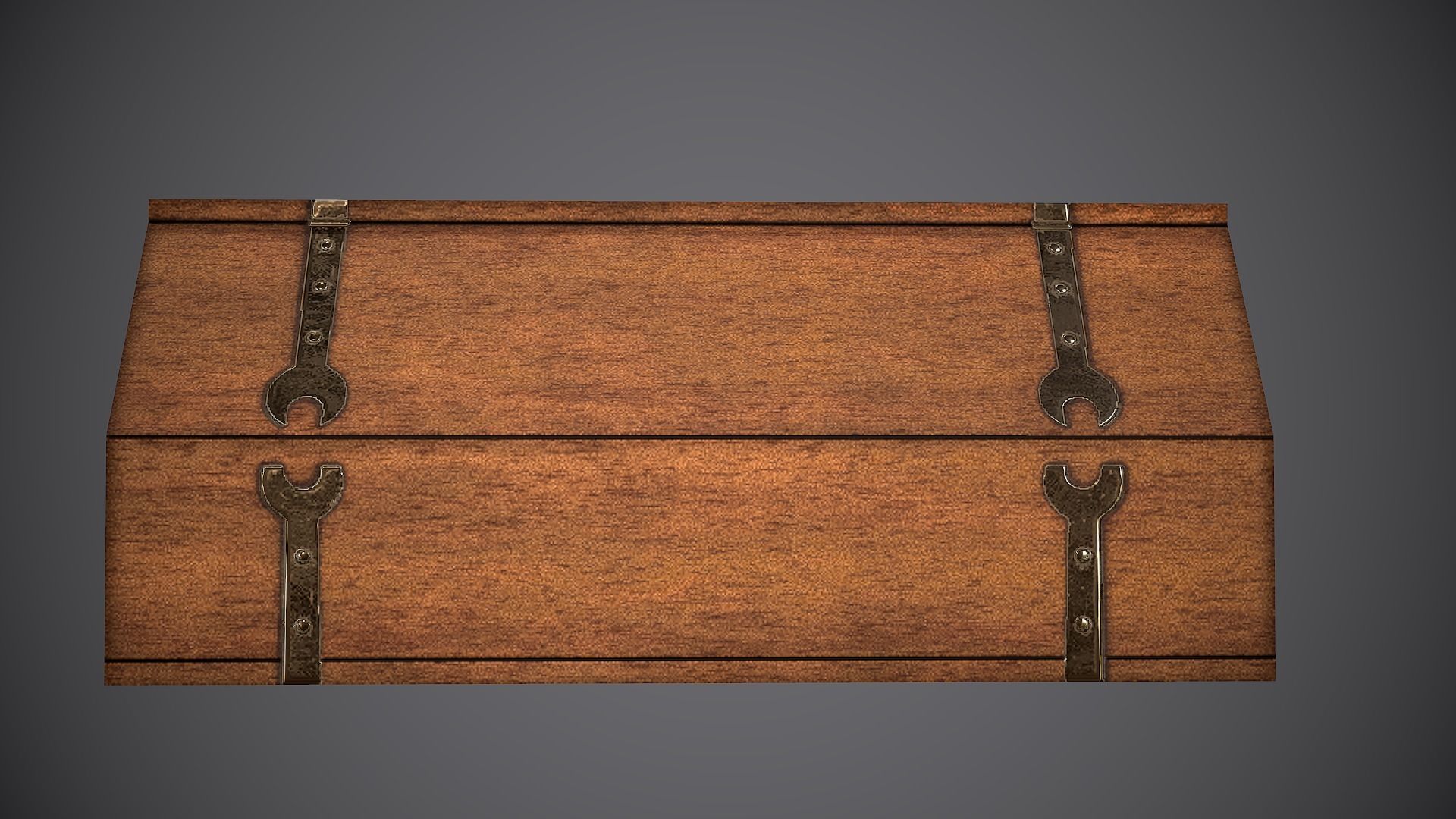 Case Medieval Free low-poly 3D model_5