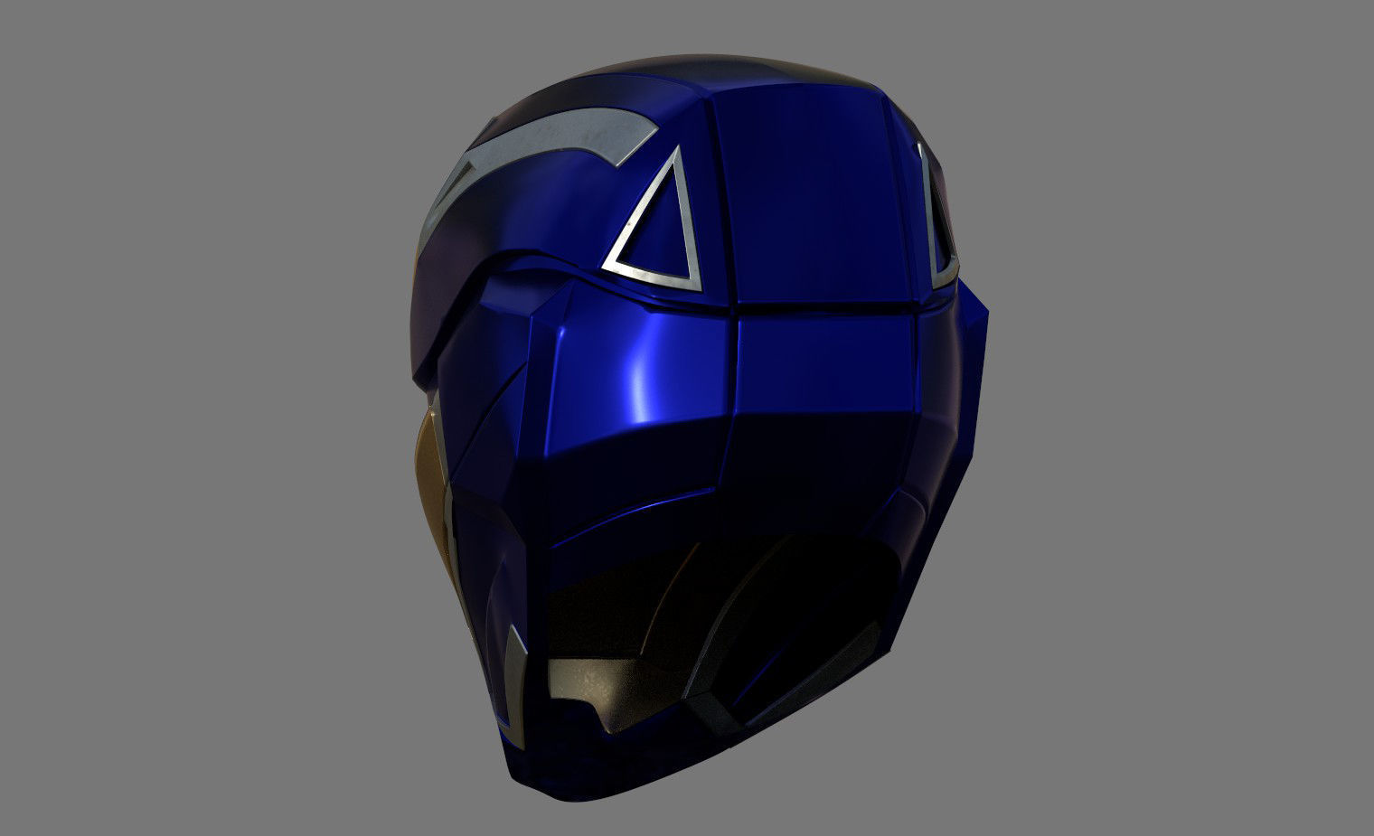 Iron rescue pepper potts 3d helmet 3D print model_5