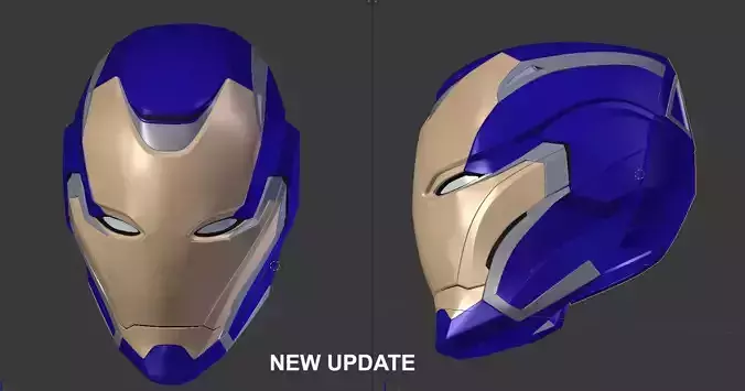 Iron rescue pepper potts 3d helmet 3D print model