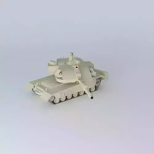 KAZ tank TAU 2 Free 3D model