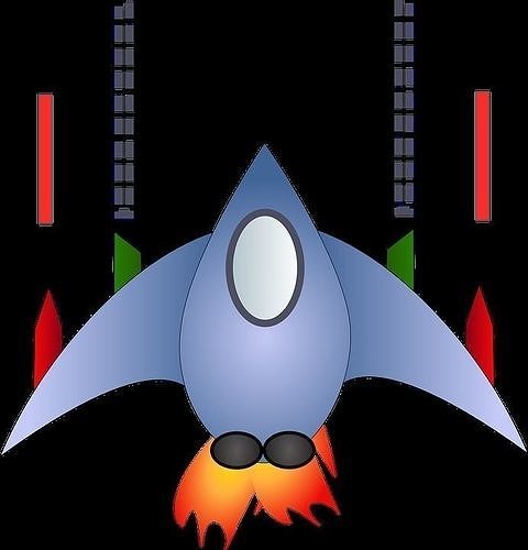 Space Ship Free low-poly 3D model