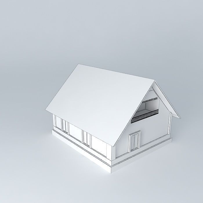 my house Free 3D model_4