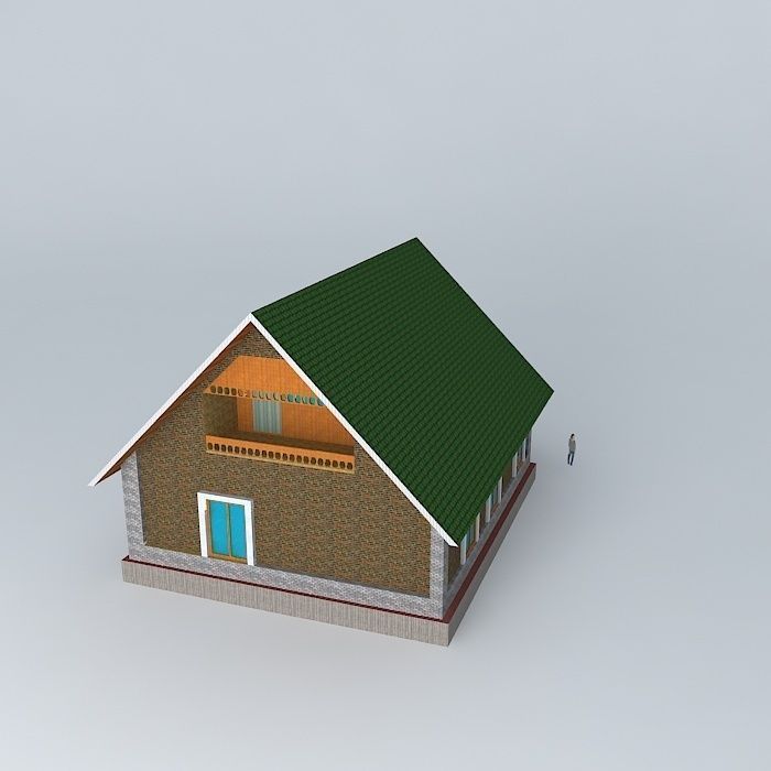 my house Free 3D model_1
