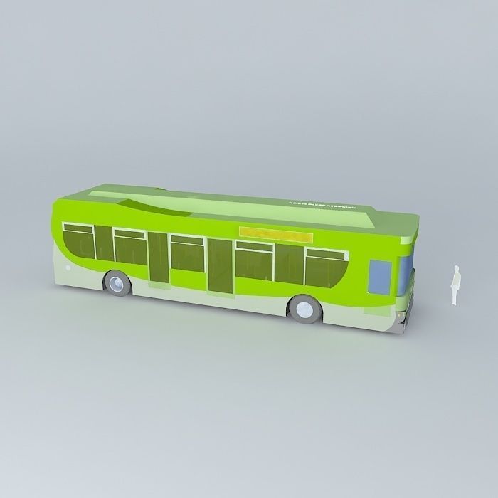 kaz bus sultan Free 3D model_1