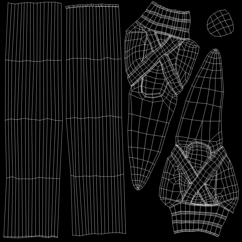 Old stone spear Low-poly 3D model_3