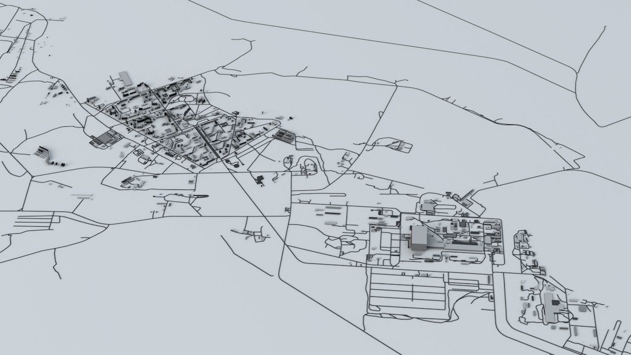 Chernobyl Disaster Area - The Zone 3D model_6