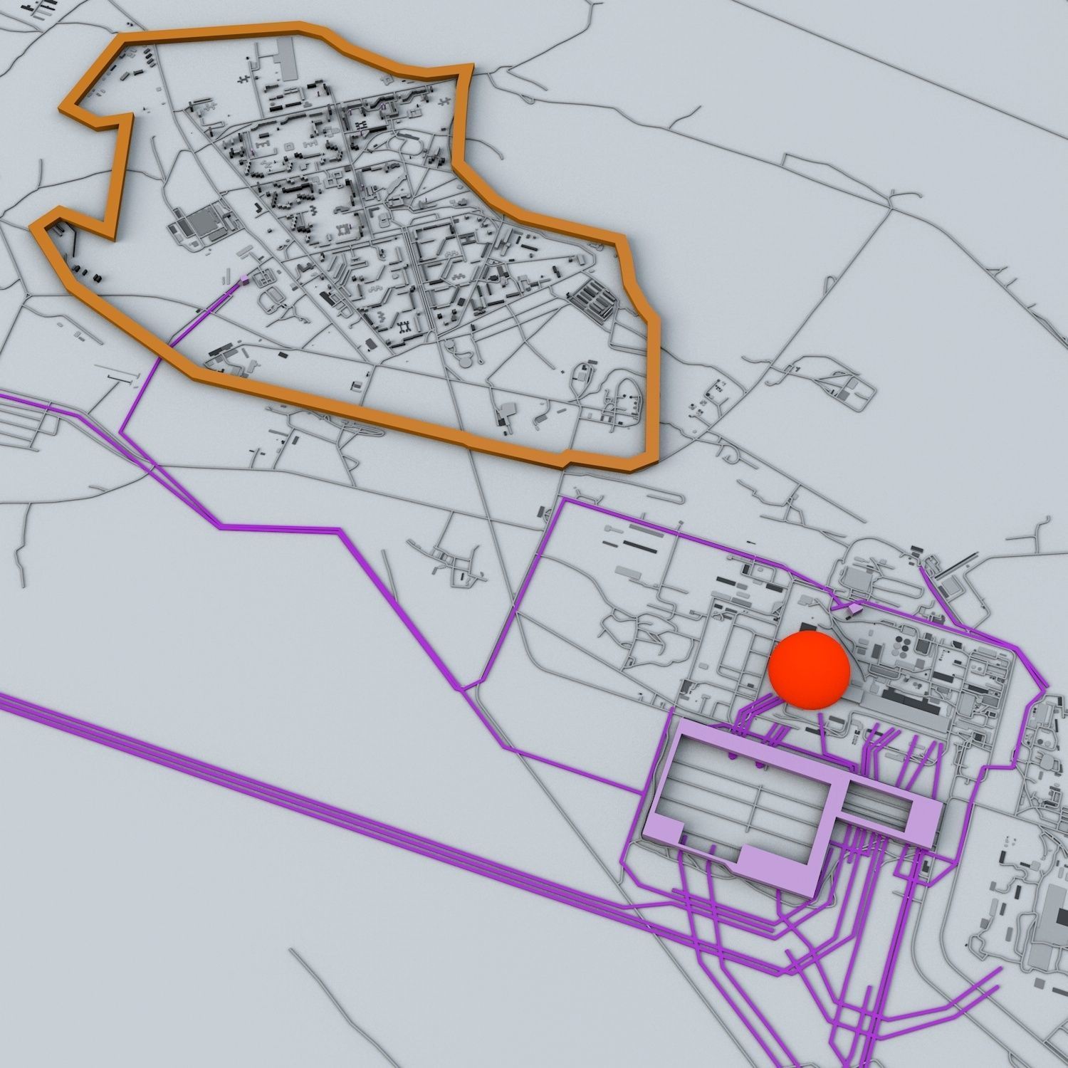 Chernobyl Disaster Area - The Zone 3D model_2