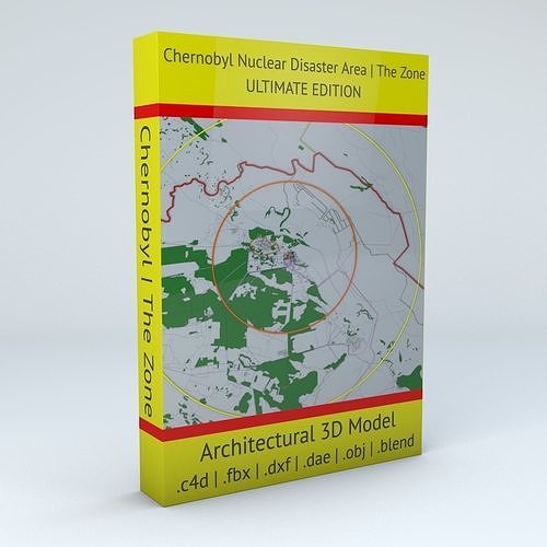 Chernobyl Disaster Area - The Zone 3D model