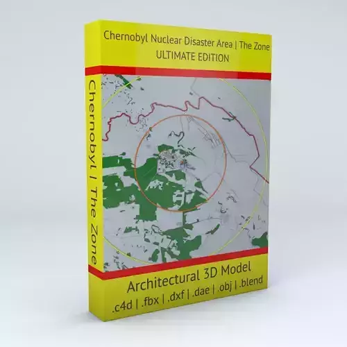 Chernobyl Disaster Area - The Zone 3D model