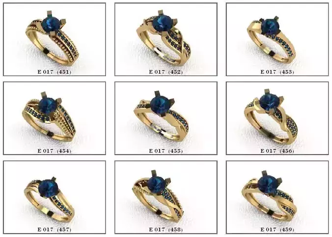 Solatire Rings