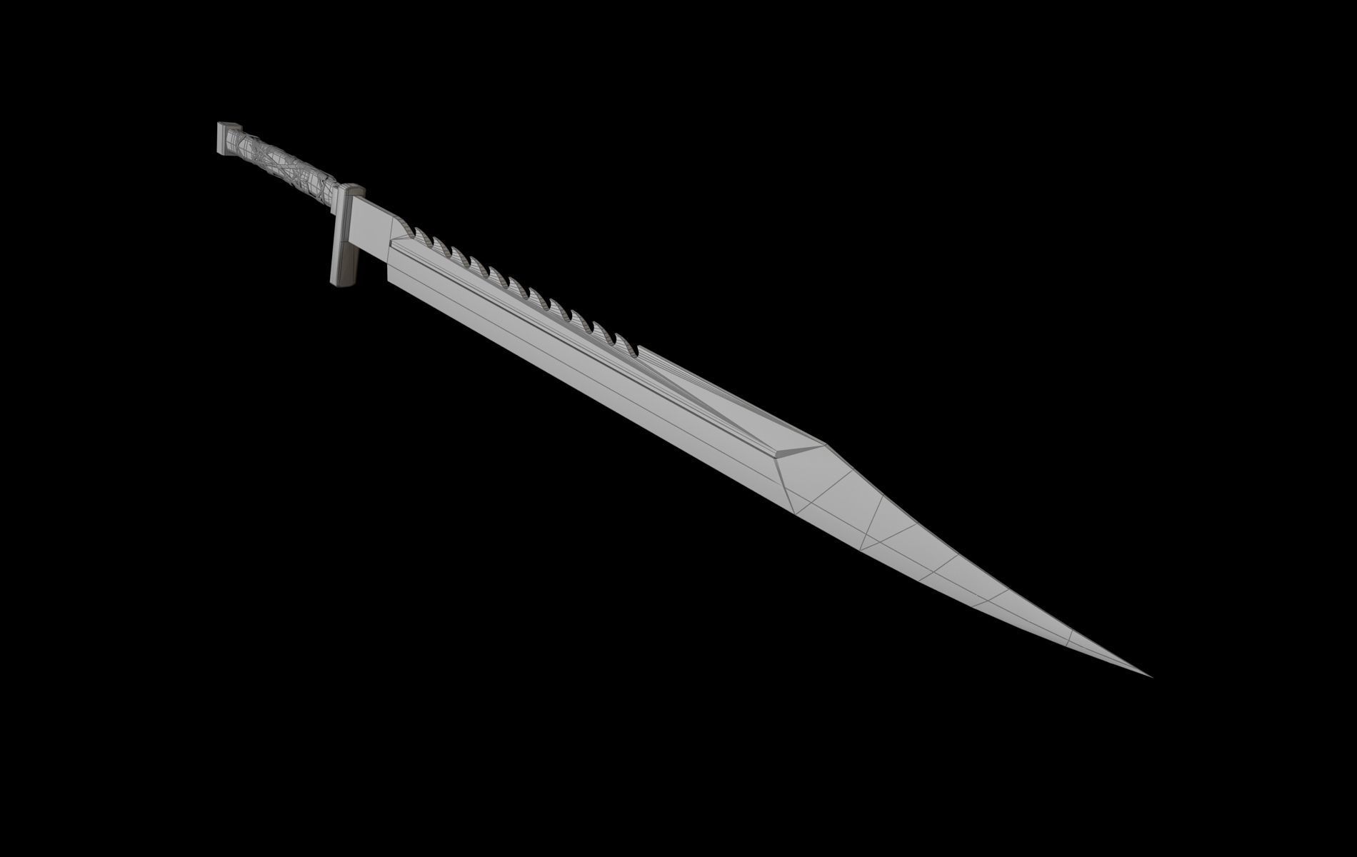 Silent Hill Pyramidhead Sword 3D model_5