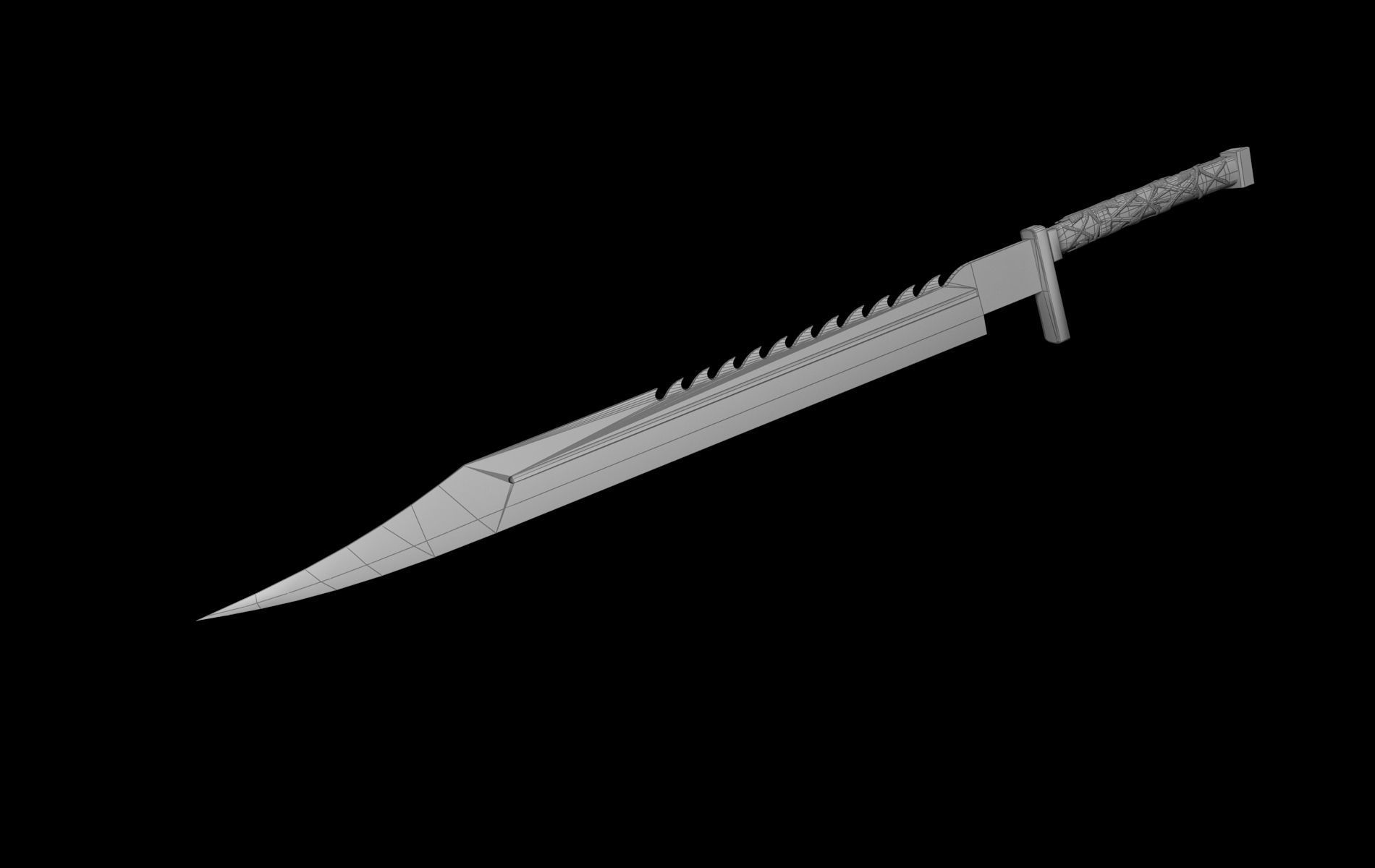 Silent Hill Pyramidhead Sword 3D model_4
