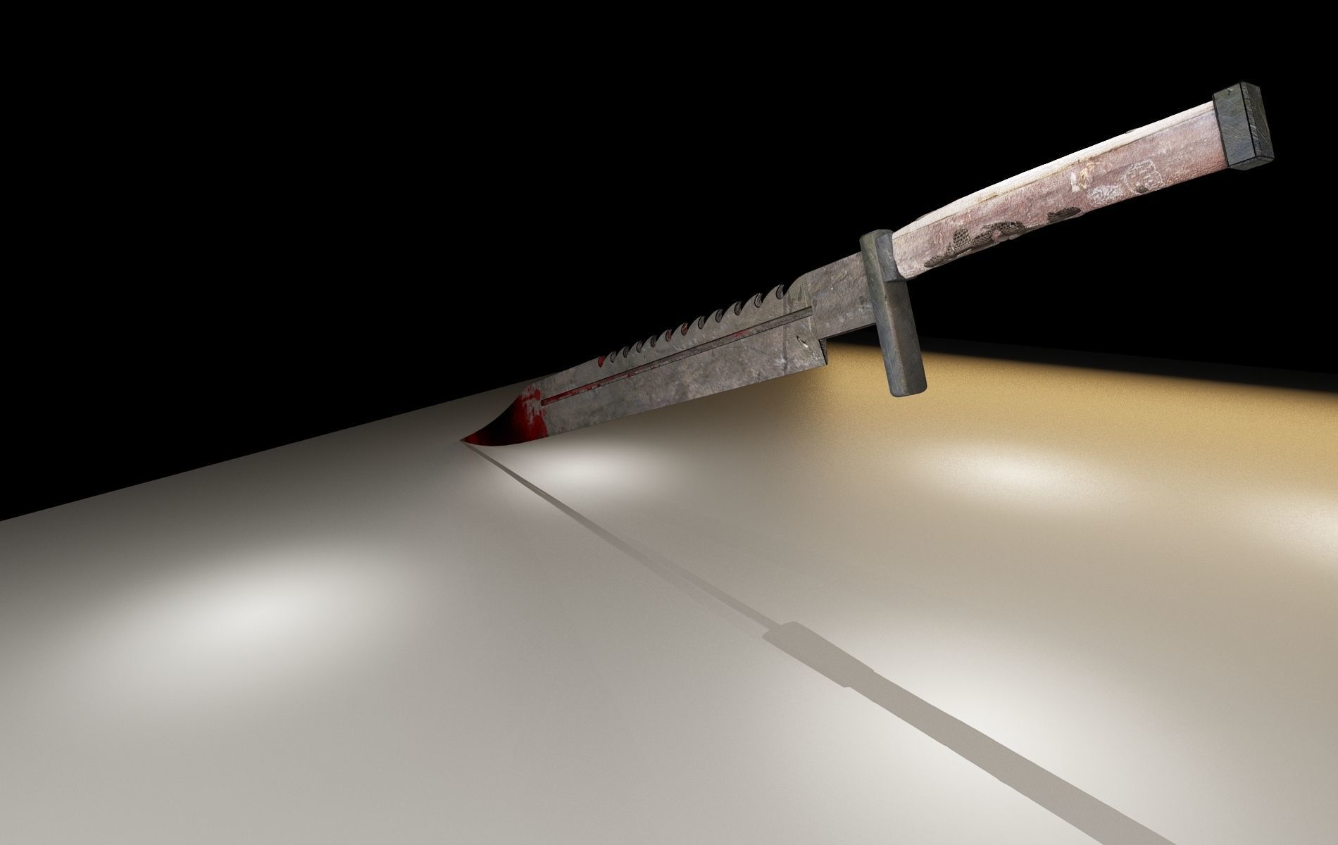 Silent Hill Pyramidhead Sword 3D model_1