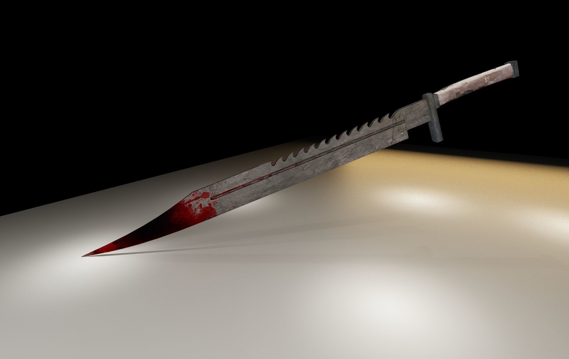 Silent Hill Pyramidhead Sword 3D model_3