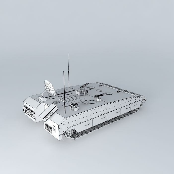 Armored infantry vehicles Free 3D model_4