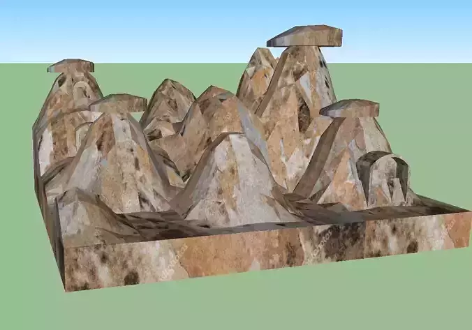 KAPADOKYA - TURKEY - 3D MODEL 