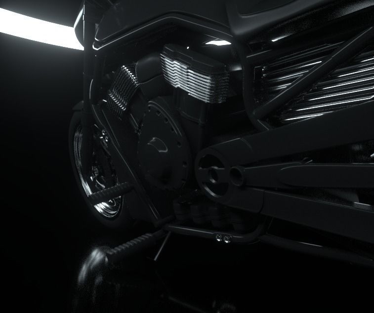 Harley Davidson Night Rod  3D model_3