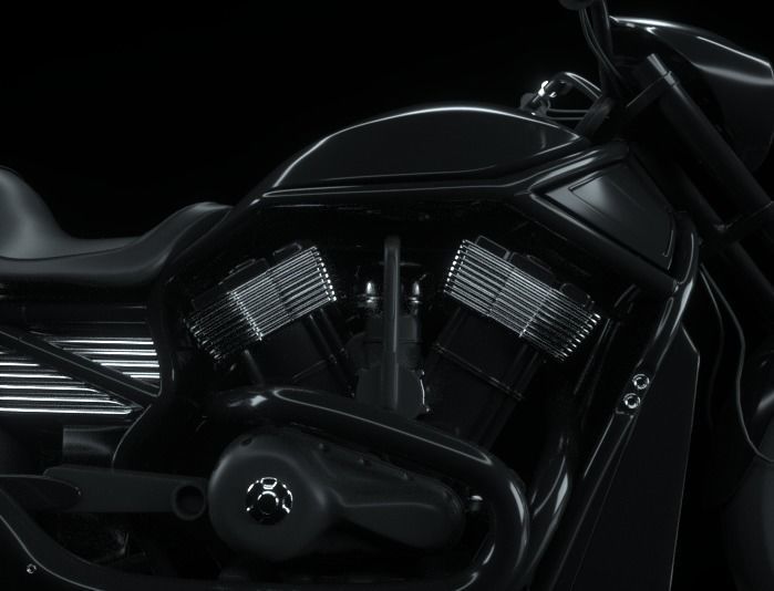 Harley Davidson Night Rod  3D model_4