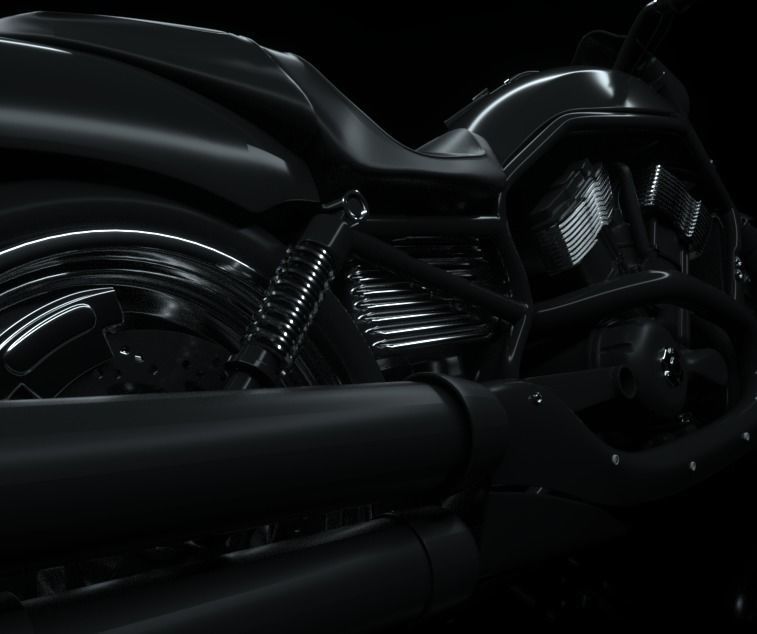 Harley Davidson Night Rod  3D model_9