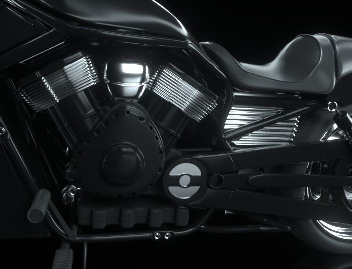 Harley Davidson Night Rod  3D model_7