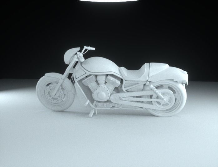 Harley Davidson Night Rod  3D model_8