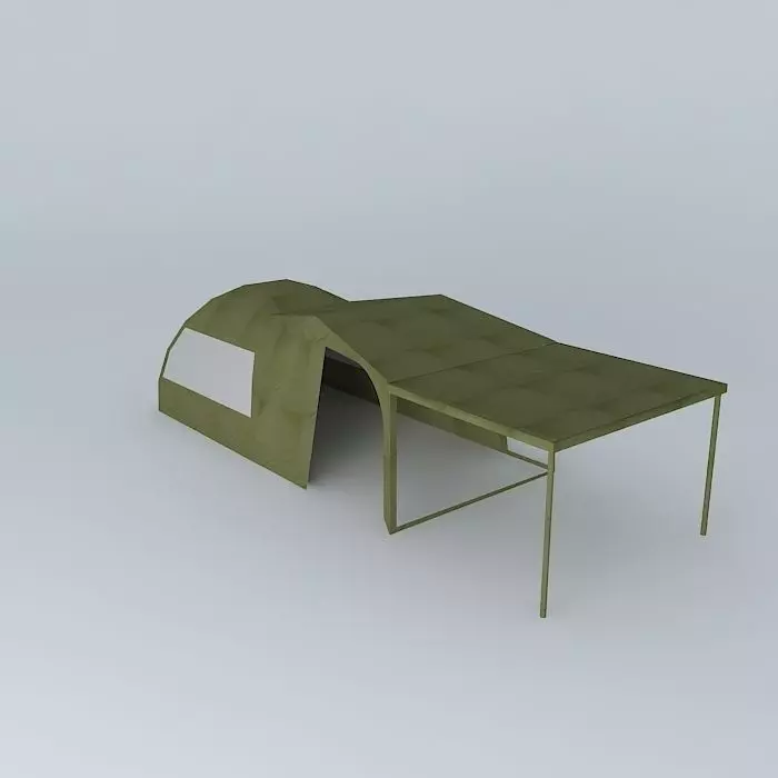 Jet Tent by OZ tent Free 3D model_0