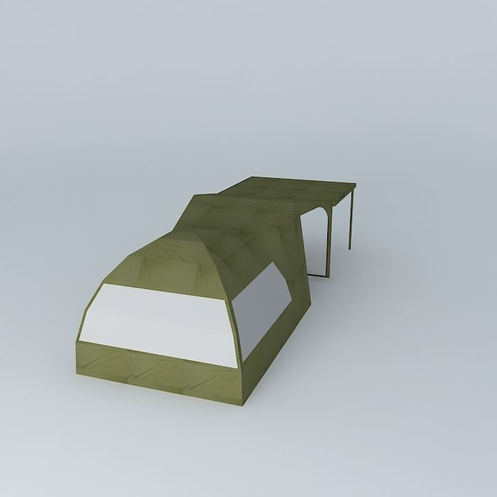 Jet Tent by OZ tent Free 3D model_1