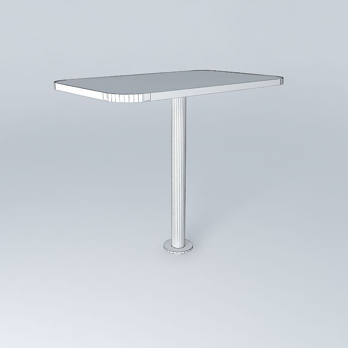 Surfers tabletop for a westfalia autovan T1 T2 T3 T25 Free 3D model_4