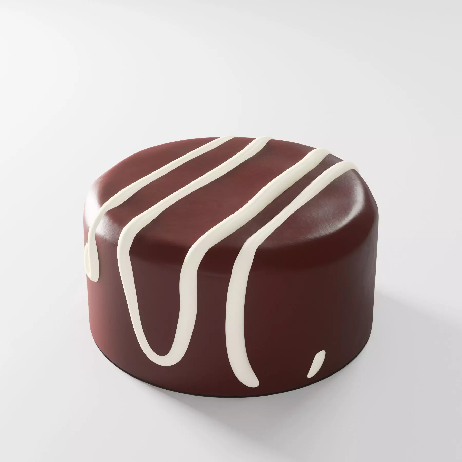 Praline Cylinder Glazing 3D model