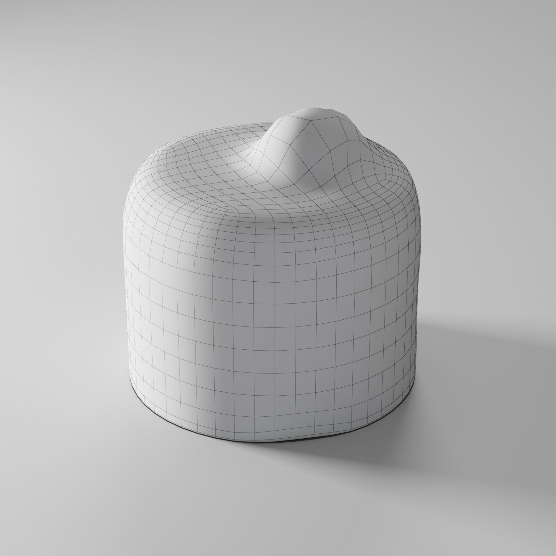 Praline Drop 3D model_1