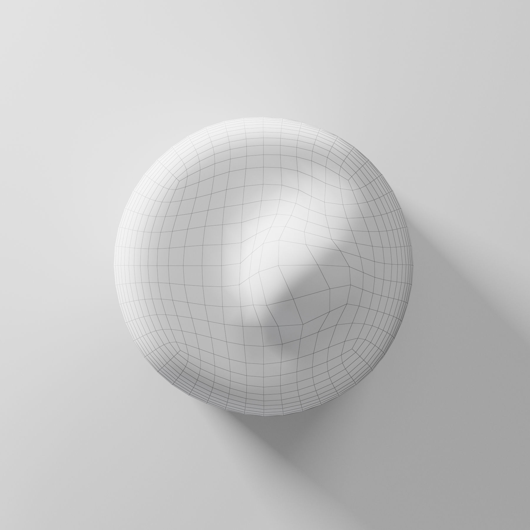 Praline Drop 3D model_4