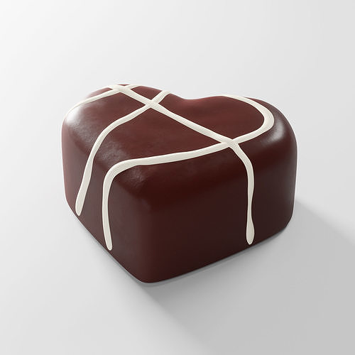 Praline Heart 3D model