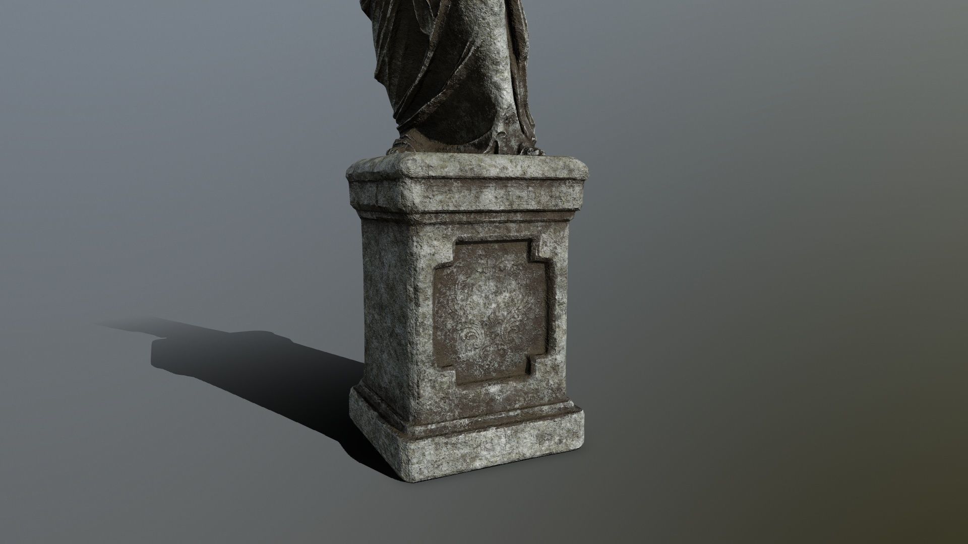 Venus de Milo Low-poly 3D model_11