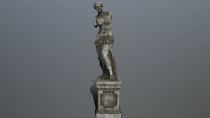   Venus de Milo Low-poly 3D model