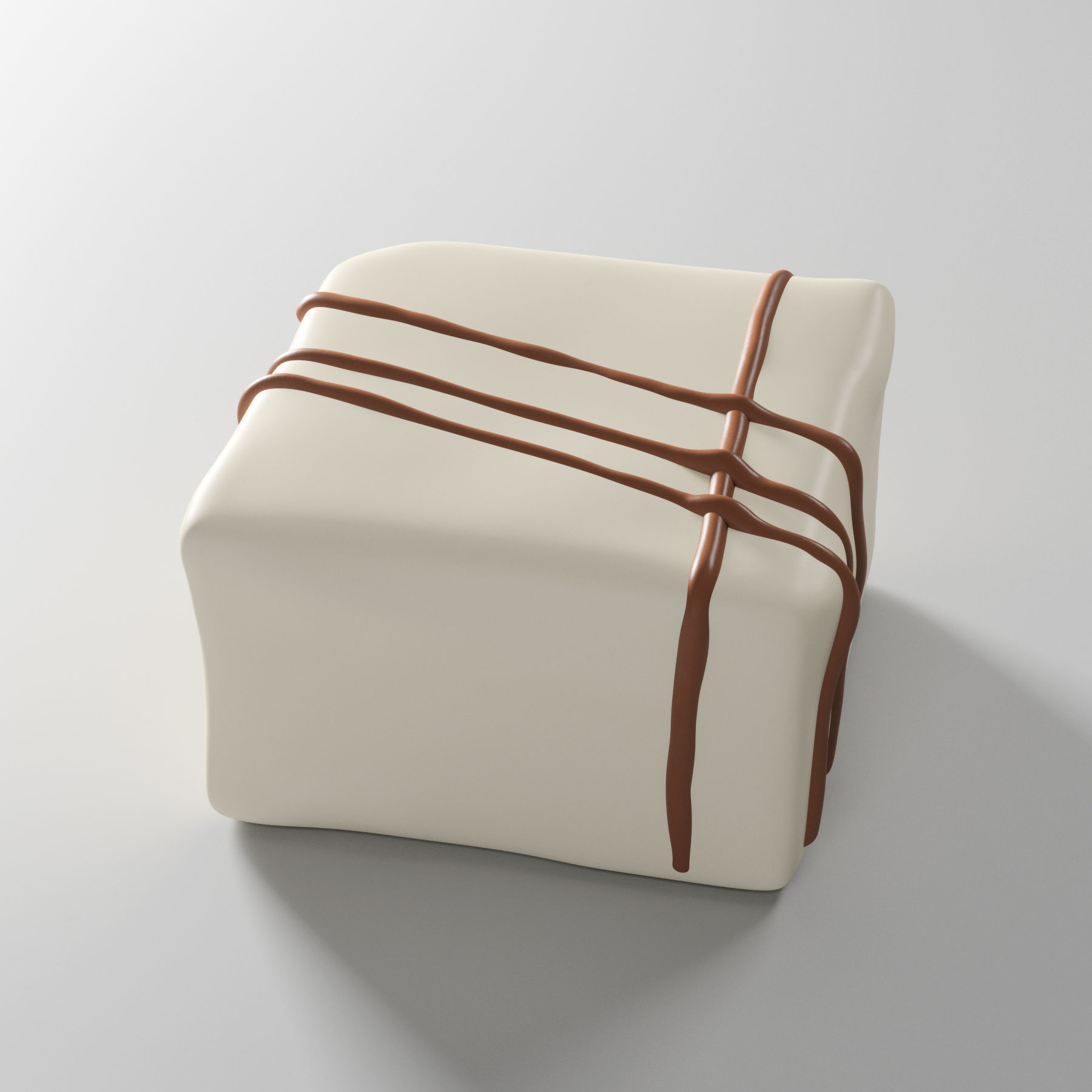 Praline Quad Glazing Cross 3D model_5
